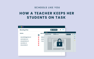 How a Teacher Keeps Her Students On Task In a Digital Environment