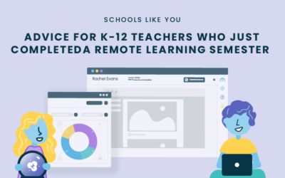 Advice for K-12 Teachers Who Just Completed a Remote Learning Semester