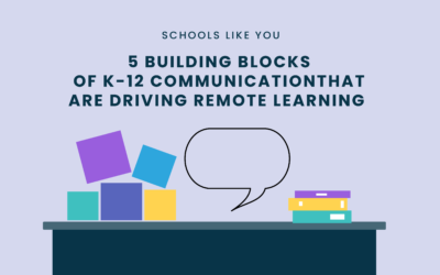 5 Building Blocks of K-12 Communication that are Driving Remote Learning